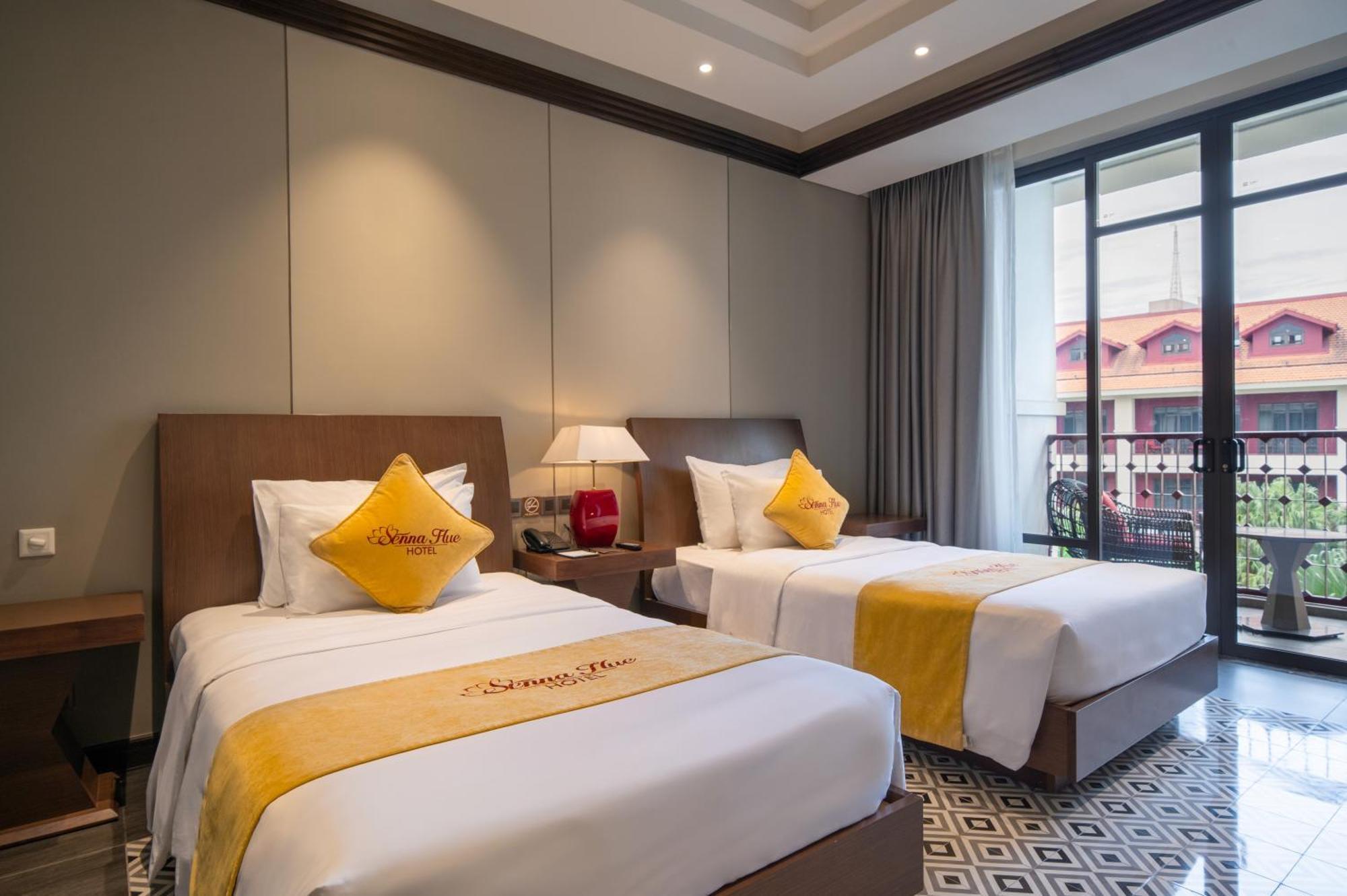 Senna Hue Hotel Zewnętrze zdjęcie Deluxe twin room